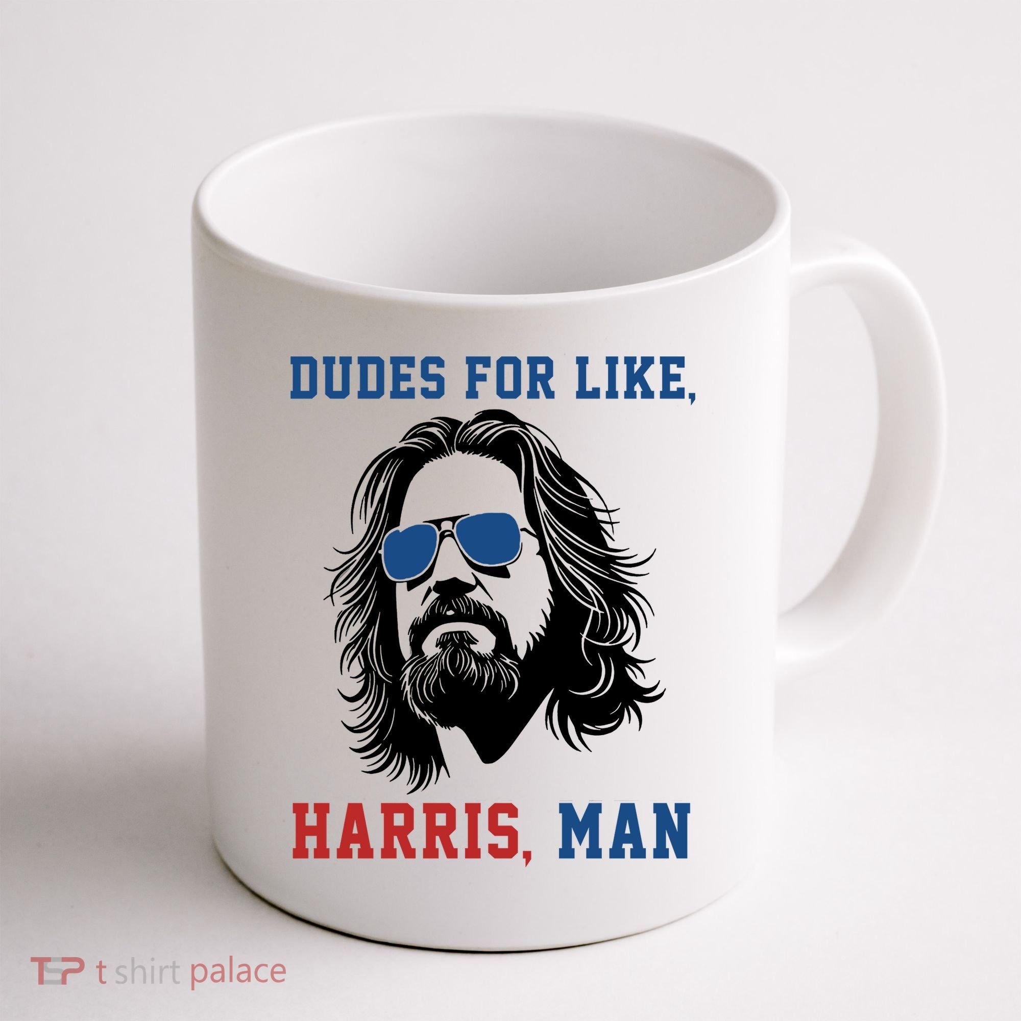 Dudes For Like Harris Man Funny Kamala Harris 2024 Coffee Mug