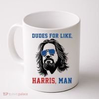 Dudes For Like Harris Man Funny Kamala Harris 2024 Coffee Mug thumb 0