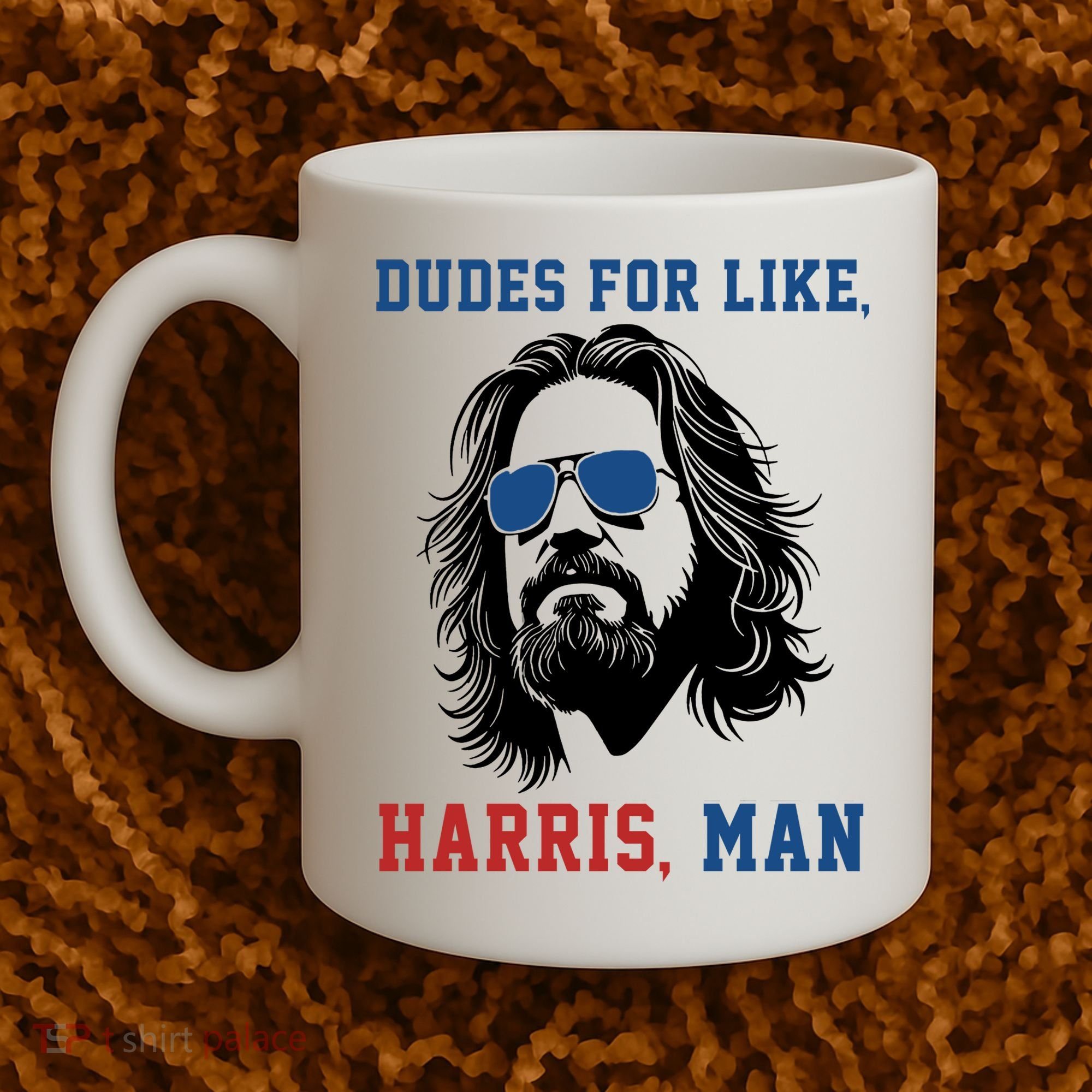 Dudes For Like Harris Man Funny Kamala Harris 2024 Coffee Mug