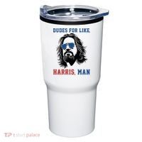 Dudes For Like Harris Man Funny Kamala Harris 2024 Tumbler thumb 0
