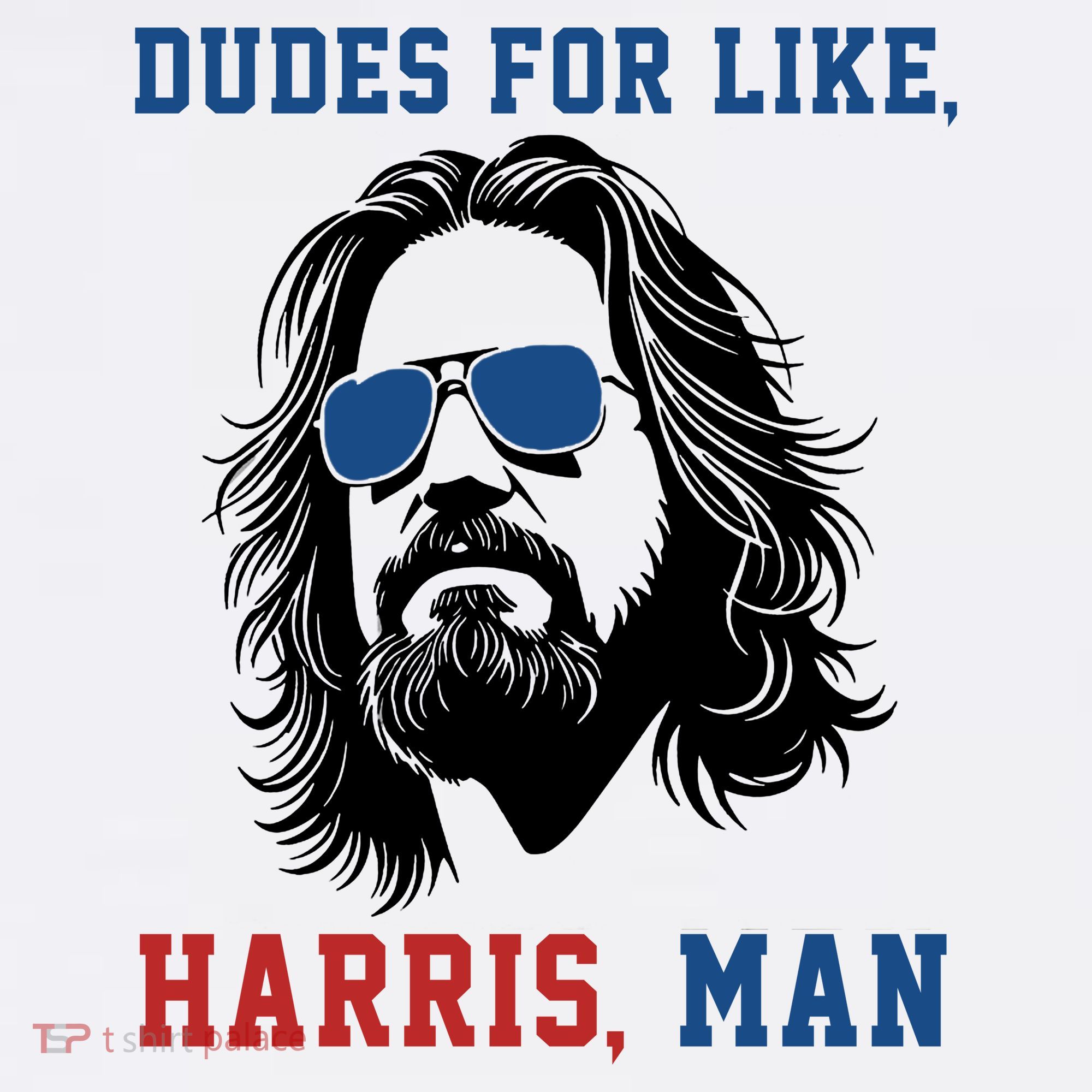 Dudes For Like Harris Man Funny Kamala Harris 2024 Women's Tank Top