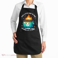 Dumpster Fire Light IM Gonna Let It Shine Halloween Apron thumb 2