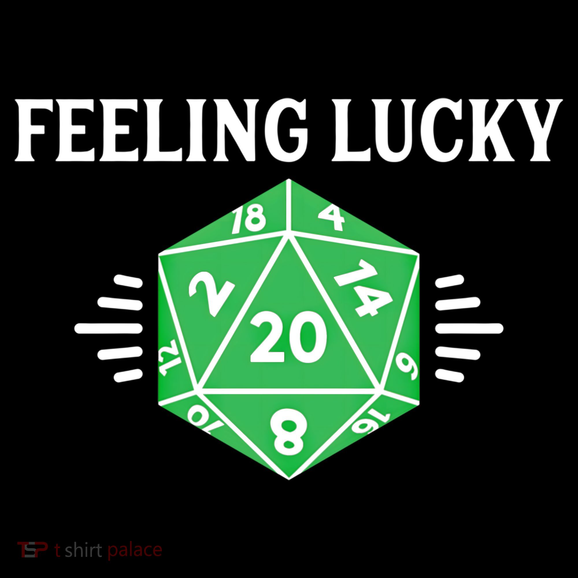 Dungeon Feeling Lucky Rpg D20 20 Sided Dice Gaming Nerdy Gift USA-Made Doggie Bandana