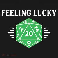 Dungeon Feeling Lucky Rpg D20 20 Sided Dice Gaming Nerdy Gift Pajama Set thumb 2