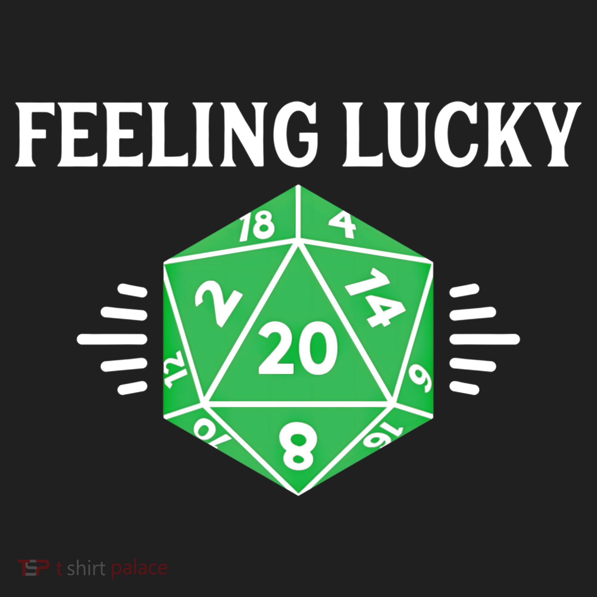 Dungeon Feeling Lucky Rpg D20 20 Sided Dice Gaming Nerdy Gift Hat