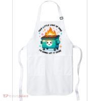 Dumpster Fire Light IM Gonna Let It Shine Halloween Apron thumb 0
