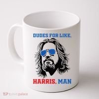 Dudes For Like Harris Man White Dude For Kamala Harris 2024 Coffee Mug thumb 0