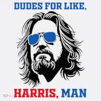 Dudes For Like Harris Man White Dude For Kamala Harris 2024 Women's Hoodie thumb 2