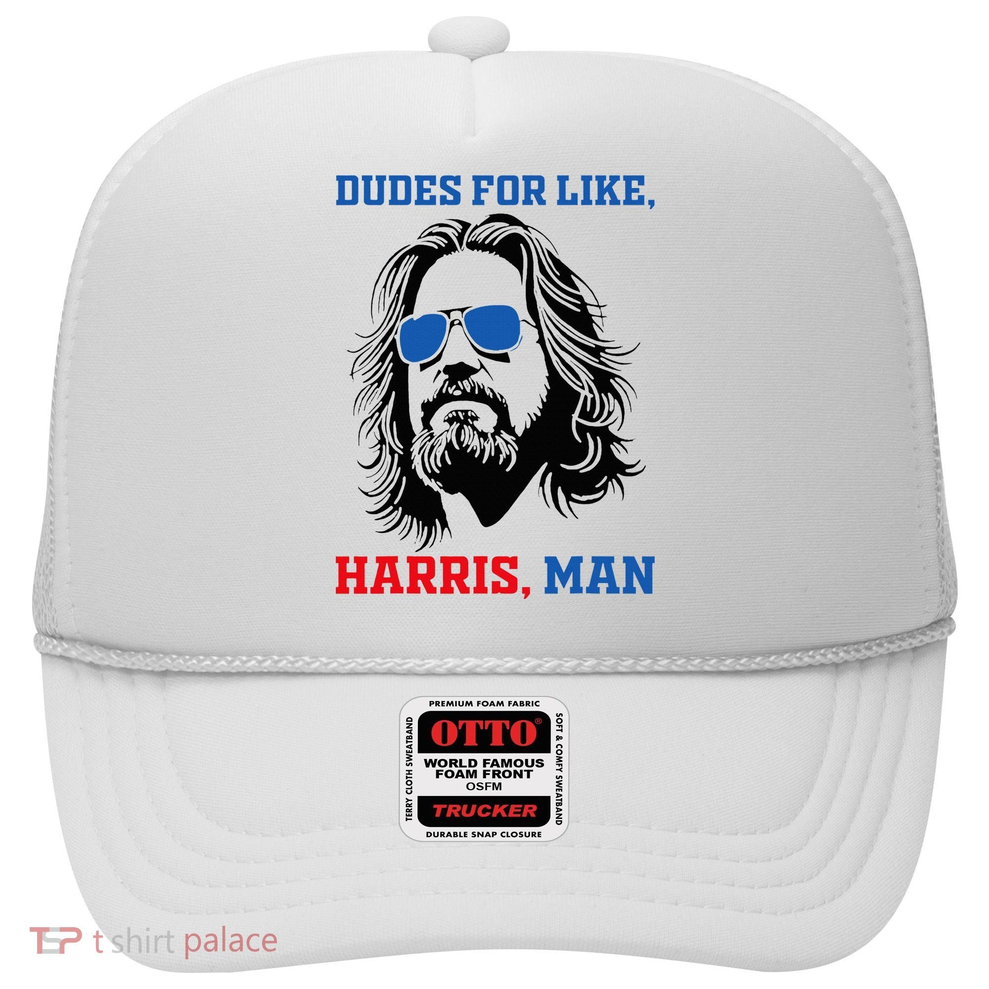 Dudes For Like Harris Man White Dude For Kamala Harris 2024 Hat