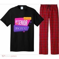 DonT Forget My Senior Discount Elderly Senior Citizen Pajama Set thumb 0