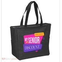 DonT Forget My Senior Discount Elderly Senior Citizen Tote Bag thumb 2
