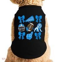 Detroit Fan Mashup Football Cheer Doggie Tank thumb 0