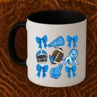 Detroit Fan Mashup Football Cheer Coffee Mug thumb 2
