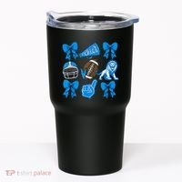 Detroit Fan Mashup Football Cheer Tumbler thumb 0