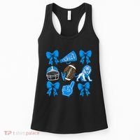 Detroit Fan Mashup Football Cheer Women's Tank Top thumb 0