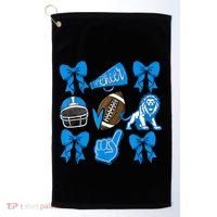 Detroit Fan Mashup Football Cheer Golf Towel thumb 0