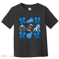 Detroit Fan Mashup Football Cheer Toddler T-Shirt thumb 0