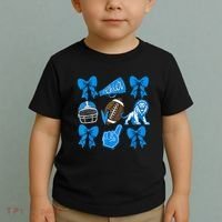 Detroit Fan Mashup Football Cheer Toddler T-Shirt thumb 2