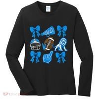 Detroit Fan Mashup Football Cheer Women's Long Sleeve Shirt thumb 0
