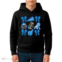 Detroit Fan Mashup Football Cheer Kids Hoodie thumb 4