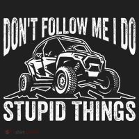 DonT Follow Me I Do Stupid Things Classic Utv Car Driver Beanie thumb 2