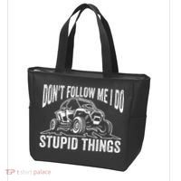 DonT Follow Me I Do Stupid Things Classic Utv Car Driver Tote Bag thumb 3