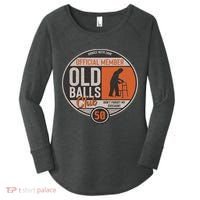 Don't Forget My Discount Funny Senior Citizen 50th Birthday Women's Perfect Tri Tunic Long Sleeve Shirt thumb 0