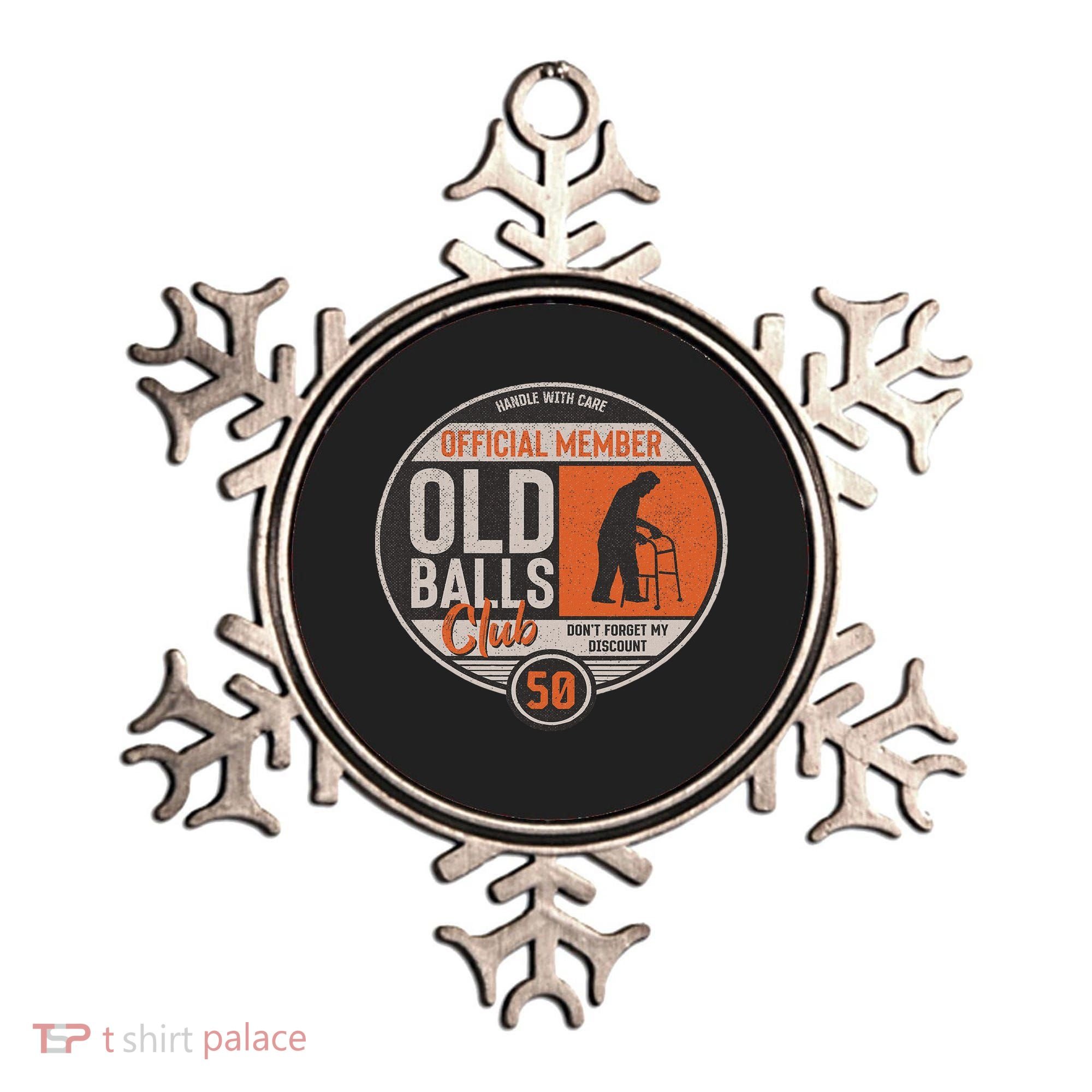 Don't Forget My Discount Funny Senior Citizen 50th Birthday Ornament