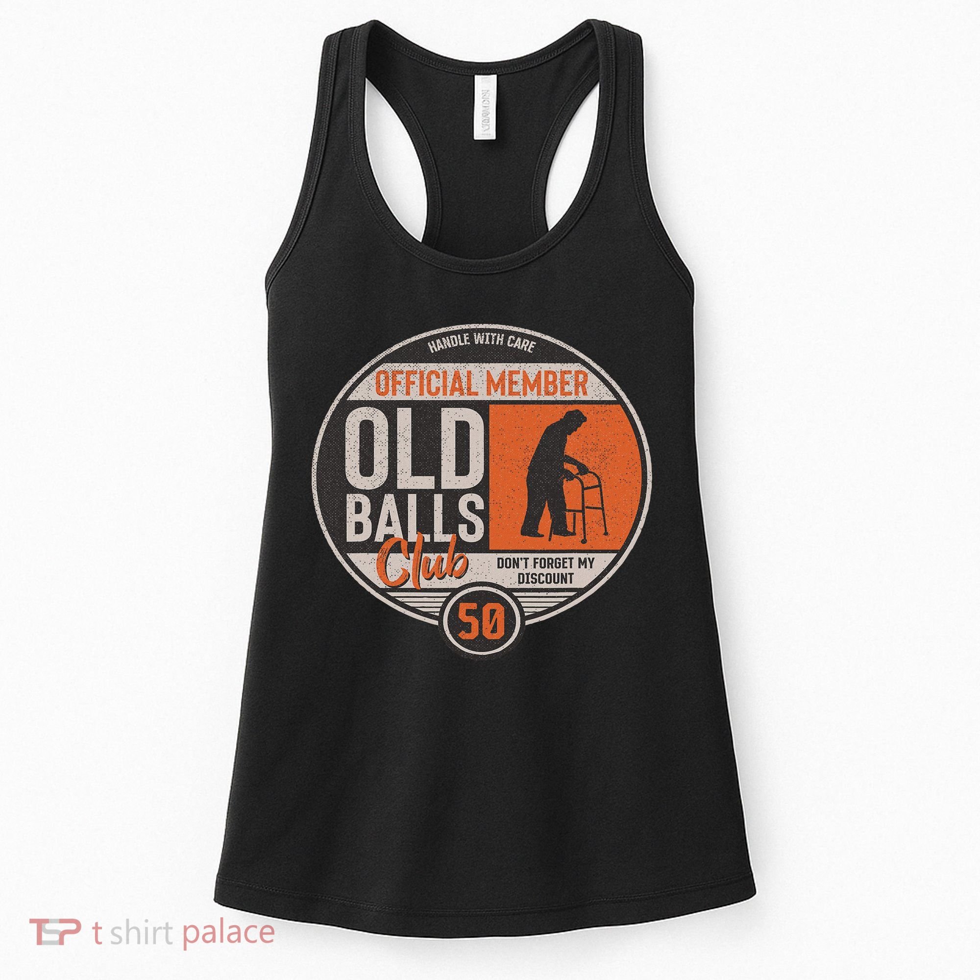 Don't Forget My Discount Funny Senior Citizen 50th Birthday Women's Tank Top