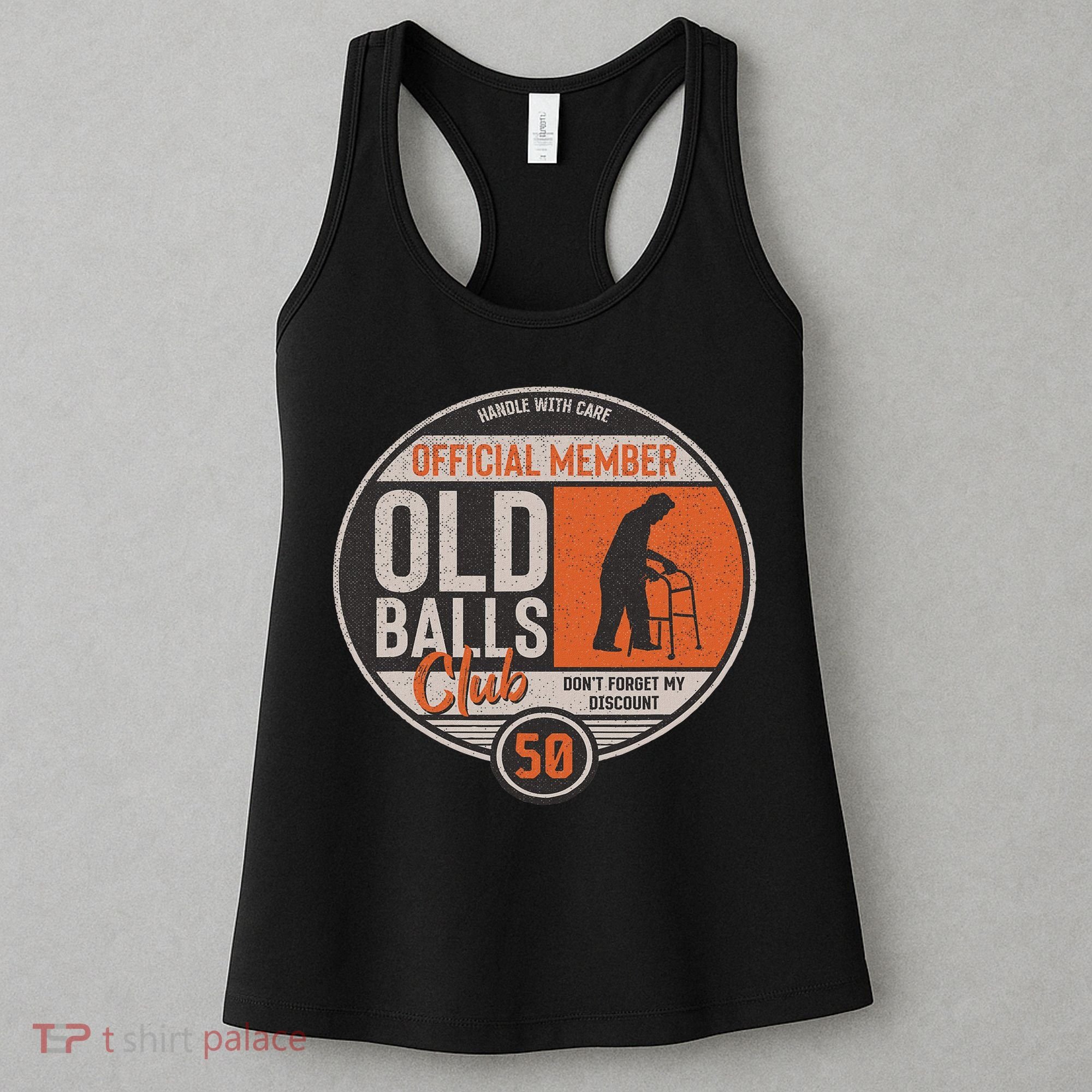 Don't Forget My Discount Funny Senior Citizen 50th Birthday Women's Tank Top