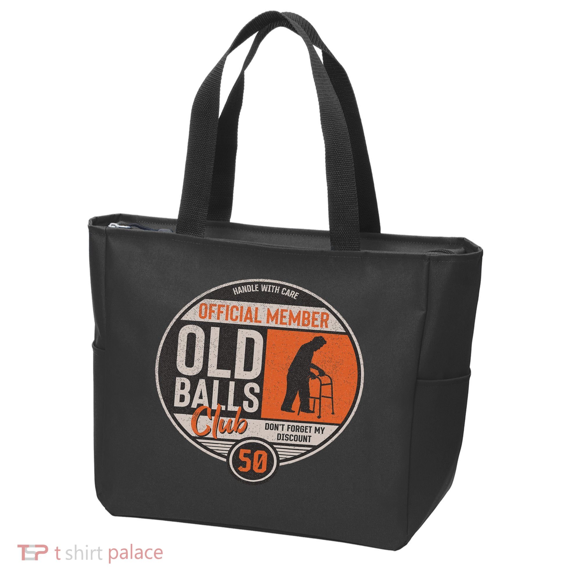 Don't Forget My Discount Funny Senior Citizen 50th Birthday Tote Bag