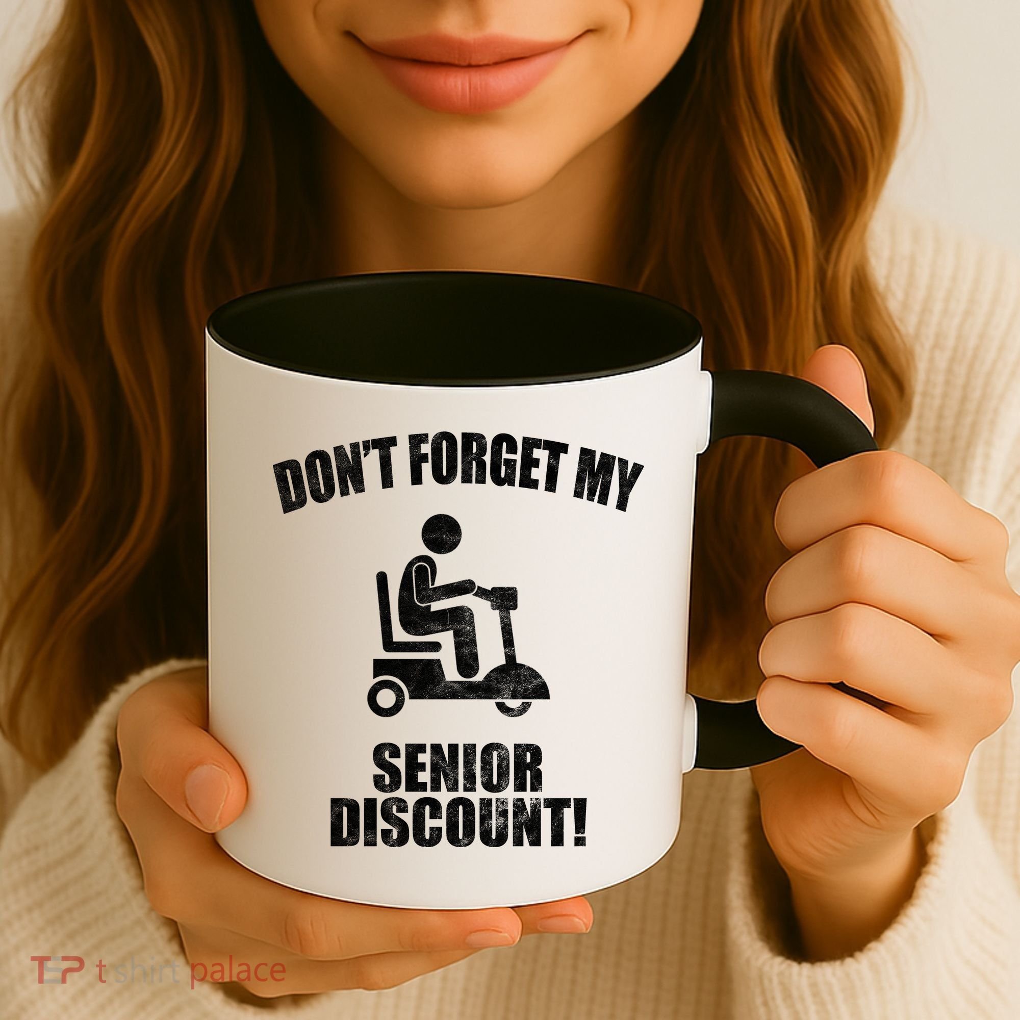 Don't Forget My Senior Discount Funny Coffee Mug
