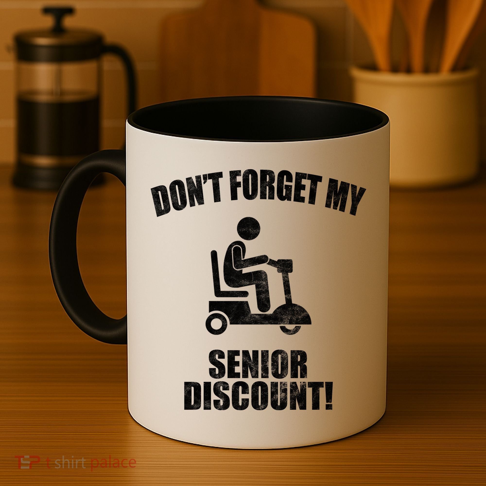 Don't Forget My Senior Discount Funny Coffee Mug