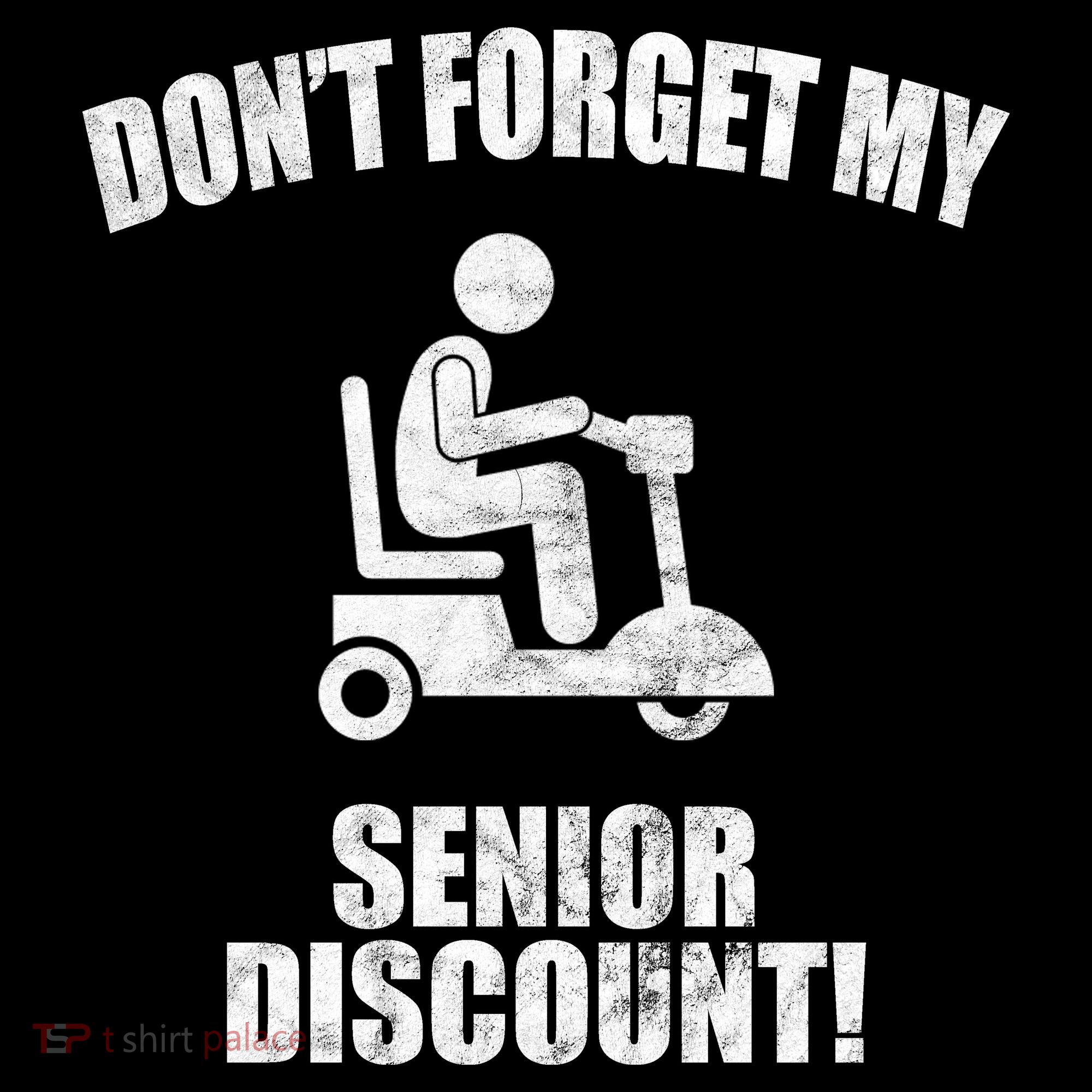 Don't Forget My Senior Discount Funny Women's Hoodie