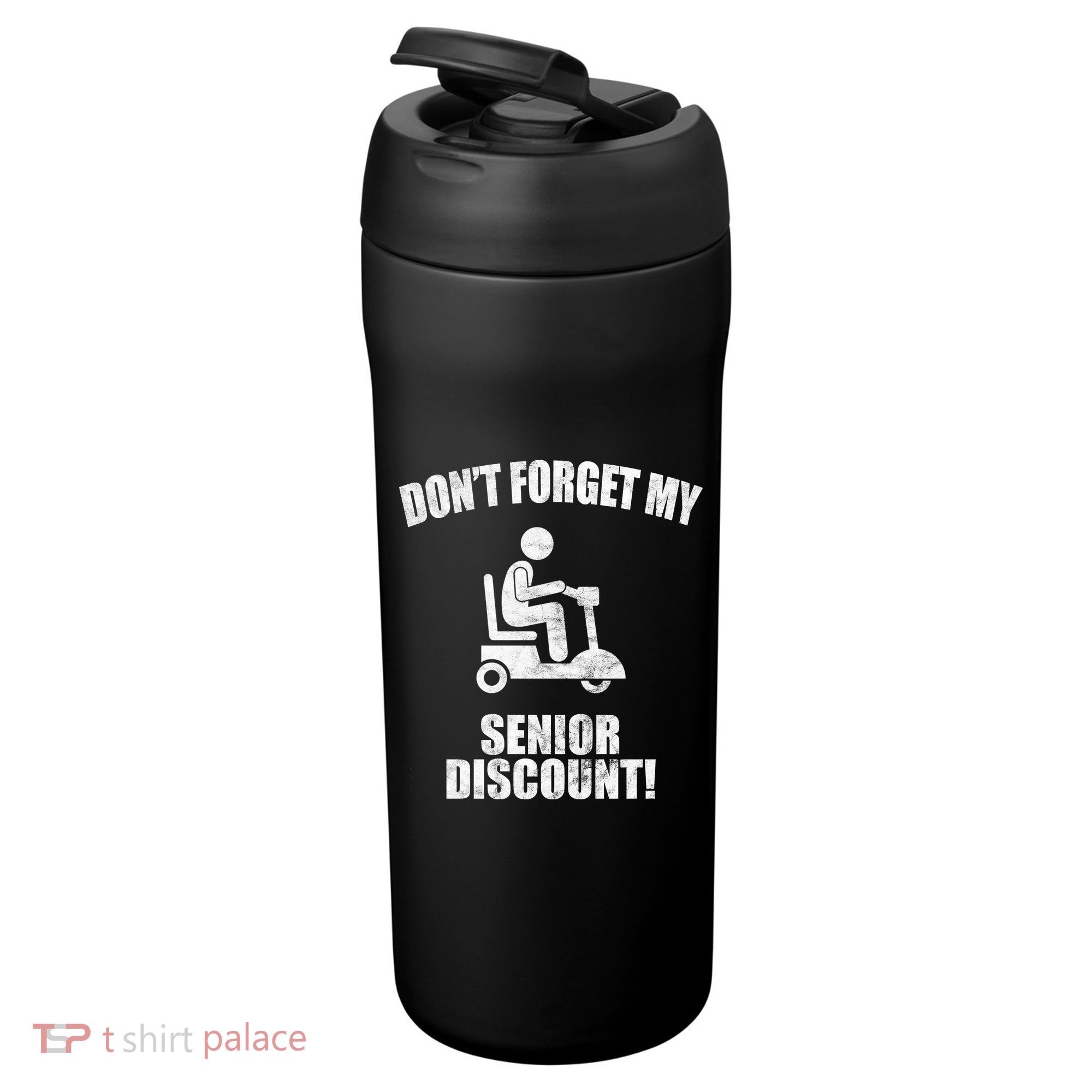 Don't Forget My Senior Discount Funny 24oz Duet Stainless Steel Tumbler