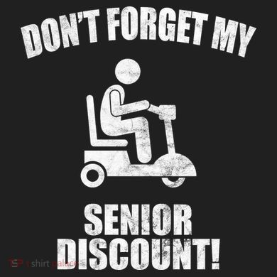 Don't Forget My Senior Discount Funny 24oz Duet Stainless Steel Tumbler