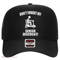 Don't Forget My Senior Discount Funny Hat thumb 0