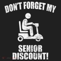 Don't Forget My Senior Discount Funny Hat thumb 2