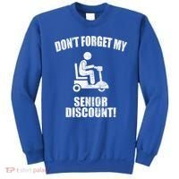 Don't Forget My Senior Discount Funny Sweatshirt thumb 0