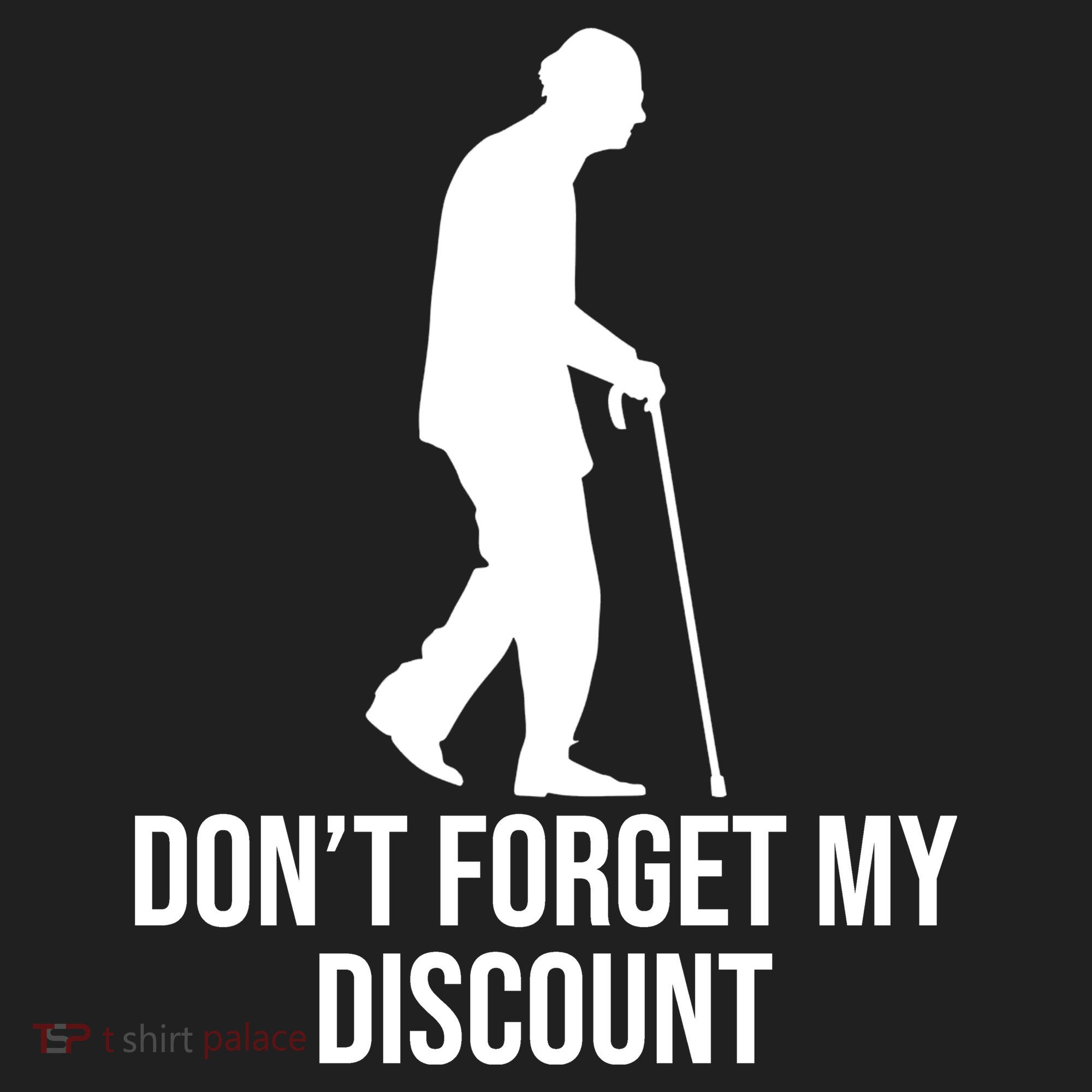 Dont Forget My Discount Funny Old People Beanie