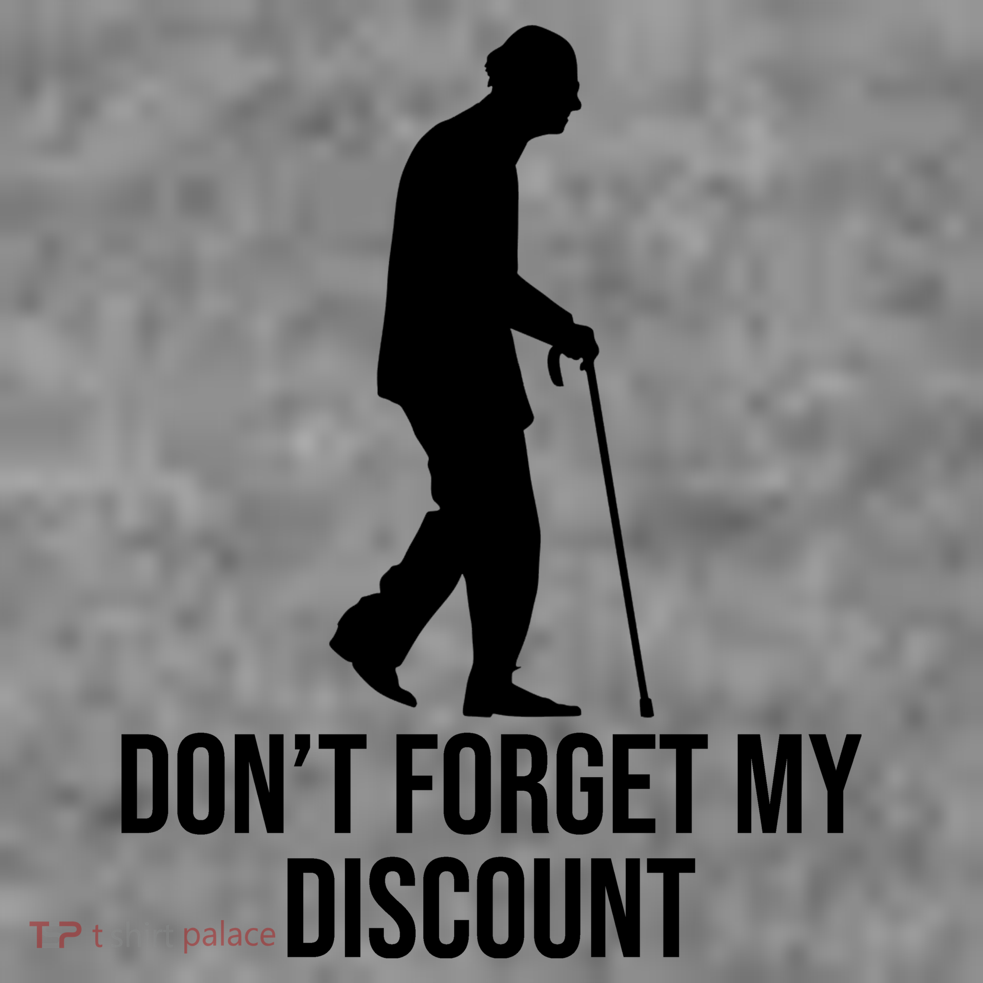 Dont Forget My Discount Funny Old People Women's Hoodie