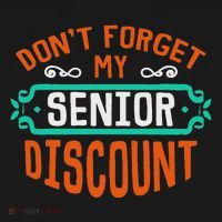 DonT Forget My Senior Discoun Funny Gag Gift Women's Long Sleeve Shirt thumb 2