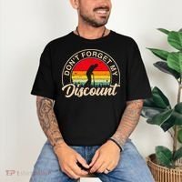 Don't Forget My Discount Quotes Funny Senior Citizen Retro Comfort Colors T-Shirt thumb 3