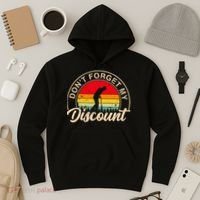 Don't Forget My Discount Quotes Funny Senior Citizen Retro Hoodie thumb 3