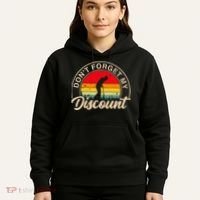 Don't Forget My Discount Quotes Funny Senior Citizen Retro Hoodie thumb 5
