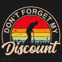 Don't Forget My Discount Quotes Funny Senior Citizen Retro Women's Hoodie thumb 2