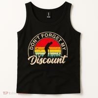 Don't Forget My Discount Quotes Funny Senior Citizen Retro Tank Top thumb 2