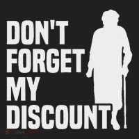 DonT Forget My Discount Grandmother Senior Old People Beanie thumb 2