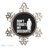 DonT Forget My Discount Grandmother Senior Old People Ornament thumb 0
