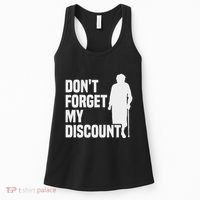 DonT Forget My Discount Grandmother Senior Old People Women's Tank Top thumb 0